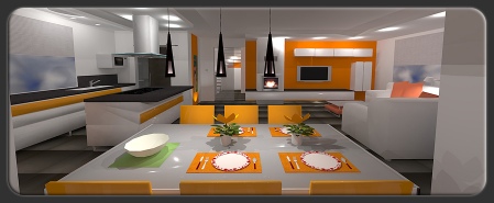 arhitektura prostora kuhinje