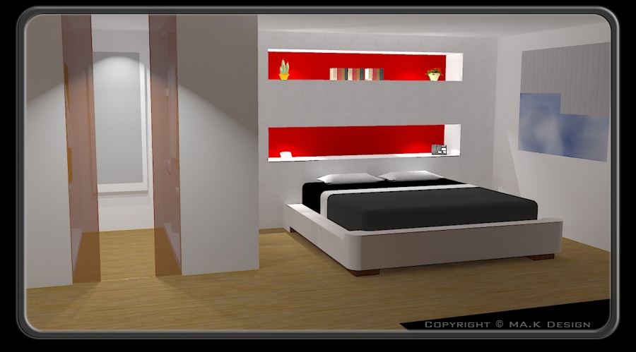 Stanovanjska hiša v Kopru - spalnica