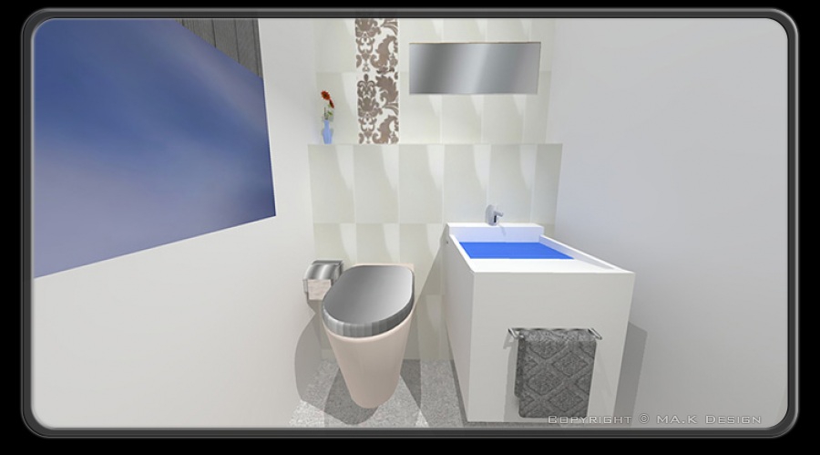 Stanovanjska hiša v Kopru - wc